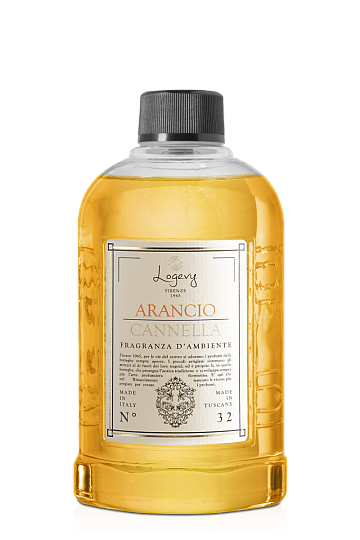 Ароматизатор жидкий: ARANCIO E CANNELLA, 500 мл ("Апельсин и корица") рефил