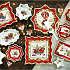 Салатник фарфоровый CHRISTMAS MEMORIES, д. 20 см в подарочной упаковке