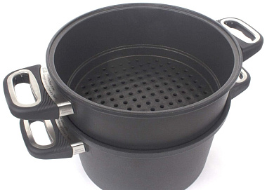 Пароварка с крышкой т.м. "The World's Best Pan", с антипригарным покрытием Lotan (индукция)
