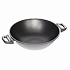 Сковорода WOK (ВОК) глубокая т.м. "The World's Best Pan", д. 36 см, литой алюминий, антипригарное покрытие Lotan, AMT Gastroguss