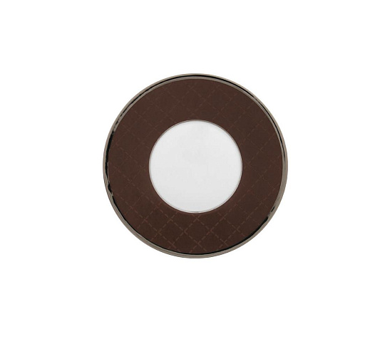 Блюдце чайное, 16 см, фарфор, серия ETHEREAL CHOCOLAT