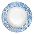 Тарелка суповая фарфоровая INDIGO, д. 21,5 см
