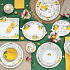 Тарелка закусочная фарфоровая FLEURS ET CITRONS, д. 26,5 см