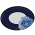Блюдо овальное фарфоровое COUPE ROYAL BLOOM, размер: 35x25 см
