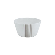Салатник, 20 см, фарфор, серия SILVER STRIPES PORCEL магазин «Аура Дома»
