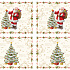 Подставки декоративные на стол MAGIC CHRISTMAS (4 шт), размер: 40х30 см