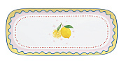 Блюдо сервировочное фарфоровое FRUIT MANIA, размер: 40x17,5 см в подарочной упаковке  магазин «Аура Дома»