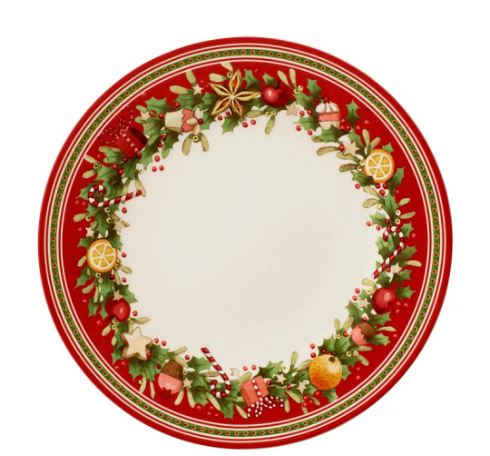 Тарелка столовая обеденная Villeroy & Boch Winter Bakery Delight