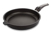 картинка Сковорода т.м. "The World's Best Pan", д. 24 см с антипригарным покрытием Lotan (для индукционных плит) AMT Gastroguss магазин «Аура Дома»