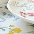 Тарелка суповая  фарфоровая MILLE FLEURS YELLOW, д. 18 см