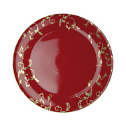 Блюдо сервировочное, 32 см, фарфор, серия GOLD RUBY PORCEL магазин «Аура Дома»