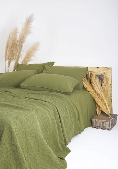Комплект постельного белья OLIVE, состав: 100% хлопок, размер: евро
