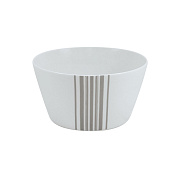 Салатник, 25 см, фарфор, серия SILVER STRIPES PORCEL магазин «Аура Дома»