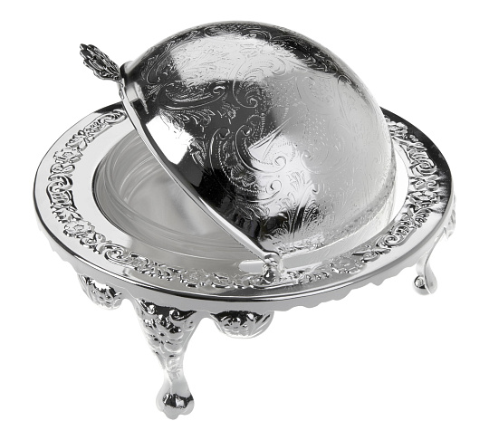 Масленка с крышкой, Queen Anne