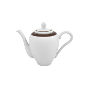 Кофейник, 1,4 л, фарфор, серия ETHEREAL Chocolat PORCEL  магазин «Аура Дома»
