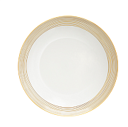 Блюдо глубокое фарфоровое PASTA GOLDEN ORBIT, д. 19 см PORCEL - Industria Portuguesa de Porcelanas, S.A Португалия, AP.77-3770-909 Оливеира до Баирраo магазин «Аура Дома»