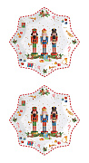 картинка Набор блюд фарфоровых VINTAGE NUTCRACKER (2 шт), д. 20 см в подарочной упаковке  магазин «Аура Дома»