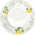 Тарелка закусочная фарфоровая FLEURS ET CITRONS, д. 26,5 см