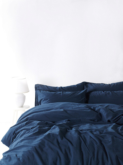 Комплект постельного белья DRESS BLUE, состав: 100% хлопок, размер: евро