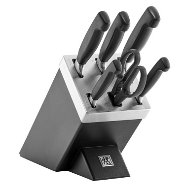 Набор кухонных ножей Zwilling Four Star,  7 предметов , на подставке