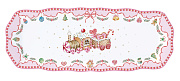 Блюдо сервировочное фарфоровое SWEET CHRISTMAS, размер: 37x14 см в подарочной упаковке  магазин «Аура Дома»