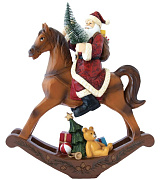Статуэтка новогодняя декоративная CHRISTMAS FIGURINES, размер: 35,5x12,5x41 см  магазин «Аура Дома»