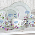 Тарелка десертная  фарфоровая FLORAISON, д. 20 см