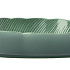 Салатник фарфоровый TROPICAL LEAVES GREEN, размер: 26х11,5 см в подарочной упаковке