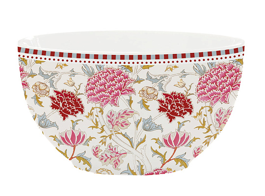 Салатник фарфороввый WILLIAM MORRIS PINK, д. 12 см в подарочной упаковке