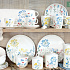 Кружка фарфоровая MILLE FLEURS BLUE, объем 350 мл