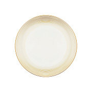 Блюдо круглое фарфоровое PEAC GOLDEN ORBIT, д. 27 см PORCEL - Industria Portuguesa de Porcelanas, S.A Португалия, AP.77-3770-909 Оливеира до Баирраo магазин «Аура Дома»
