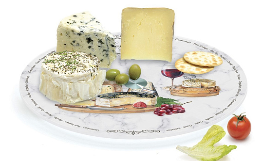 Доска сырная LES FROMAGES, д. 32 см