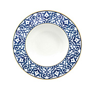 Блюдо глубокое фарфоровое PETALA BLUE LEGACY, д. 22 см PORCEL - Industria Portuguesa de Porcelanas, S.A Португалия, AP.77-3770-909 Оливеира до Баирраo магазин «Аура Дома»