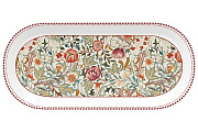 Блюдо сервировочное фарфоровое WILLIAM MORRIS NATURAL, размер: 33,5x15 см Easy Life магазин «Аура Дома»