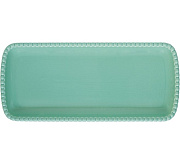 Блюдо сервировочное фарфоровое TIFFANY AQUAMARINE, размер: 36x16 см  магазин «Аура Дома»