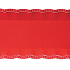 Блюдо сервировочное фарфоровое ELITE RED, размер: 43x16 см