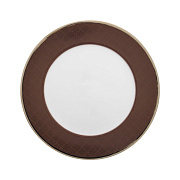 Блюдо сервировочное, 31 см, фарфор, серия ETHEREAL CHOCOLAT PORCEL  магазин «Аура Дома»