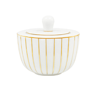 Сахарница фарфоровая COUPE GOLDEN ORBIT, объем 150 мл PORCEL - Industria Portuguesa de Porcelanas, S.A Португалия, AP.77-3770-909 Оливеира до Баирраo магазин «Аура Дома»
