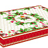 Блюдо сервировочное фарфоровое CHRISTMAS BERRIES, размер: 35x23 см в подарочной упаковке