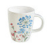Кружка фарфоровая MILLE FLEURS BLUE, объем 350 мл