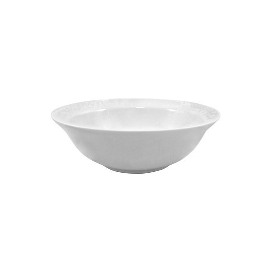 Салатник, 26 см, фарфор, серия  STRAVAGANZA WHITE