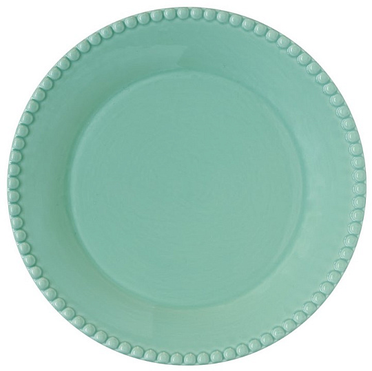 Тарелка десертная фарфоровая  TIFFANY AQUAMARINE, д. 19 см