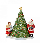 Christmas Toy's "Санта на елке" подвечник 20x17x23cm  магазин «Аура Дома»