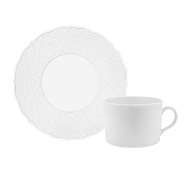 Блюдце фарфоровое EMPIRE SILK, д. 16 см