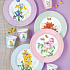 Блюдо сервировочное фарфоровое ROYAL BLOSSOM, размер: 36x16 см