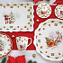 Блюдо сервировочное фарфоровое NOSTALGIC CHRISTMAS, д. 26,5 см