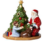 Christmas Toy's Подсвечник "Подарки" 15x14x14cm  магазин «Аура Дома»